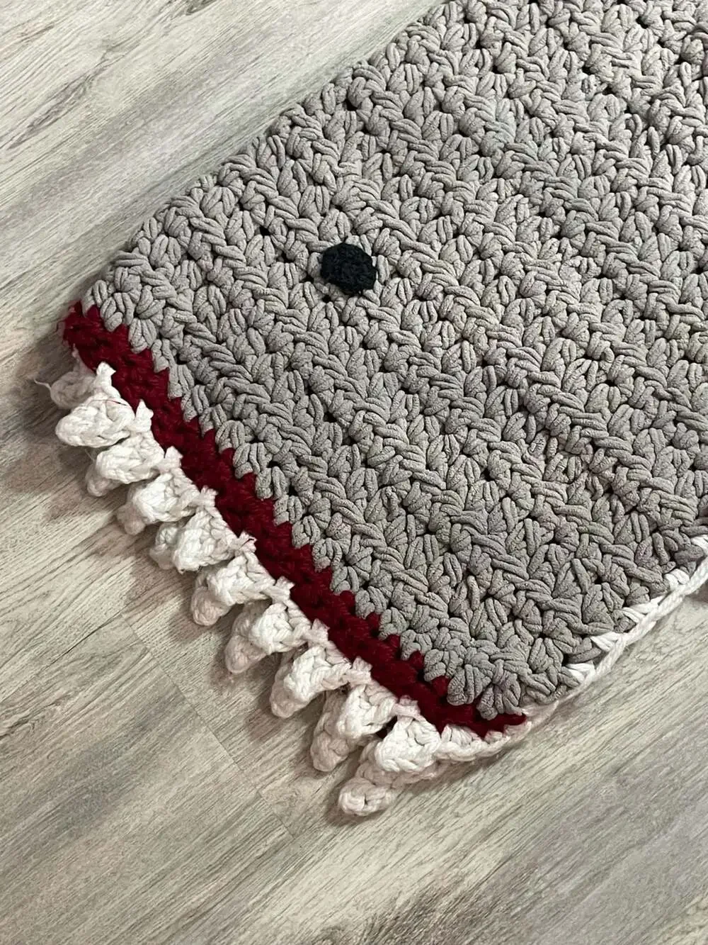 Handmade Crochet Shark Tail Blanket Sleeping Bag